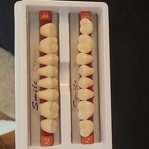 Halloween Horror Prop - Life Size Dental Acrylic Resin Teeth for Prop Building